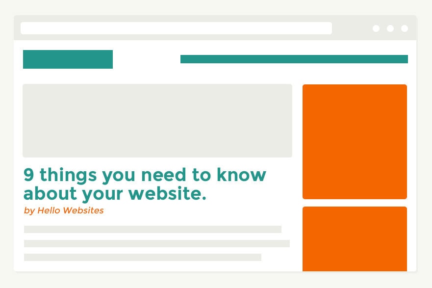 9 Things You Should Know About Your Website