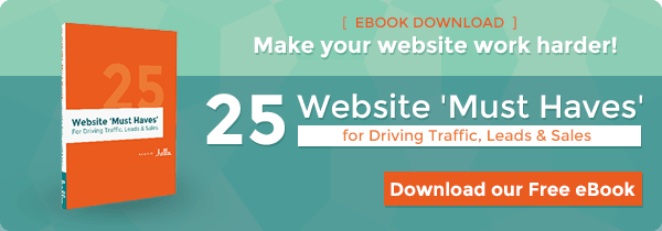 Free Ebook Download - &Quot;25 Website Must-Haves For Driving Traffic, Leads &Amp; Sales&Quot; | From Hello Websites In Partnership With Hubspot
