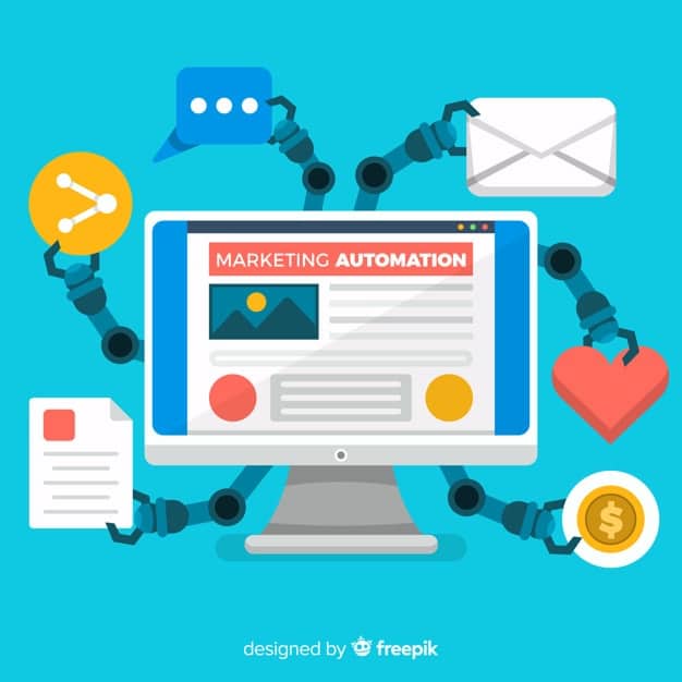 marketing automation concept