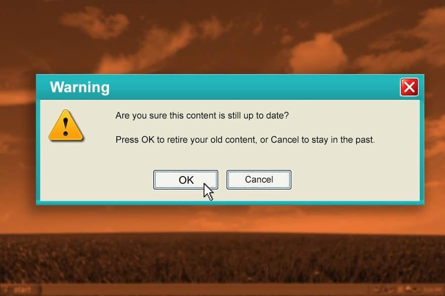 Featured image for “Retiring Older Marketing Content”