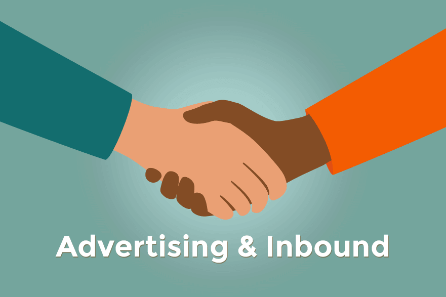 Featured image for “3 Reasons Why Advertising & Inbound Marketing Can Be Friends”