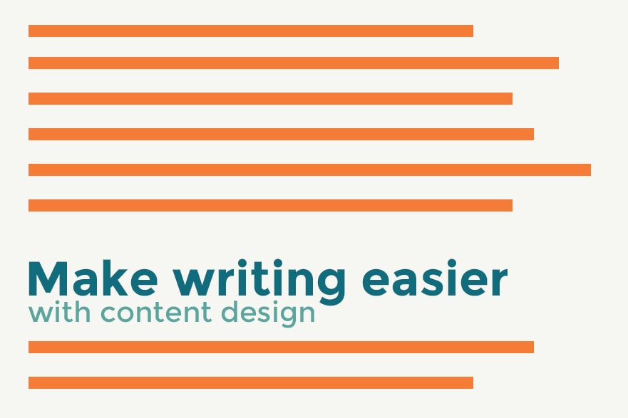 Featured image for “Make Writing Easier with Content Design”