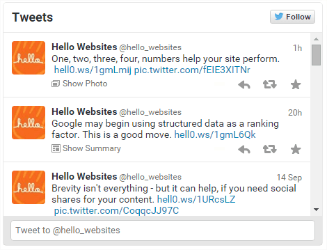 Twitter'S Embedded Timelines Plugin, Demonstrated