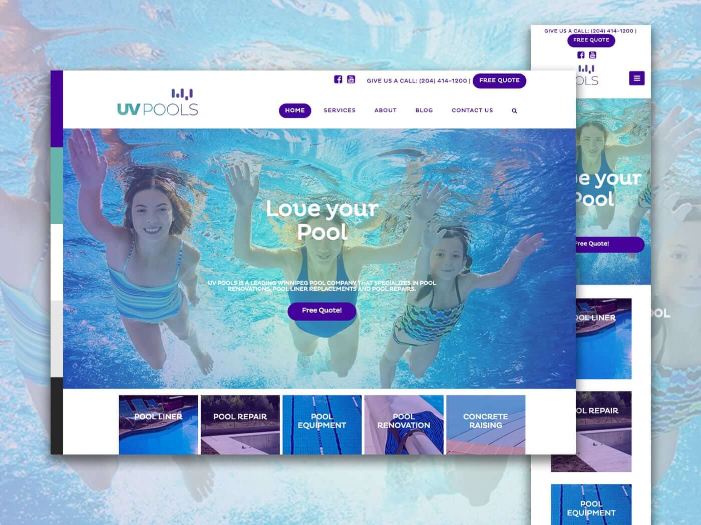 Uv Pools Krevco Website Photo